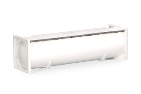Herpa Teileservice: 30ft Drucksilocontainer, weiß