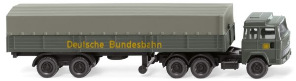 Wiking: Magirus-Deutz 235 TE Pritschensattelzug "DB" (N-Spur)-0