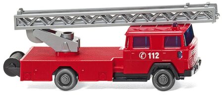 Wiking: Magirus-Deutz Feuerwehr Drehleiter DL30 (N-Spur)-0