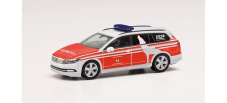 Herpa: VW Passat Variant „Feuerwehr Wolfsburg“-0