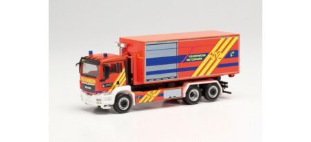 Herpa: MAN TGS XL Wechsellader-Lkw „FW Metzingen“-0