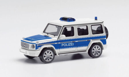 Herpa: MB G-Klasse „Polizei Brandenburg-Land“-0