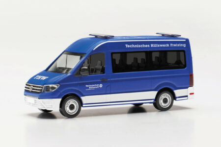 Herpa: VW Crafter Bus HD "MTW Jugend THW Freising"-0