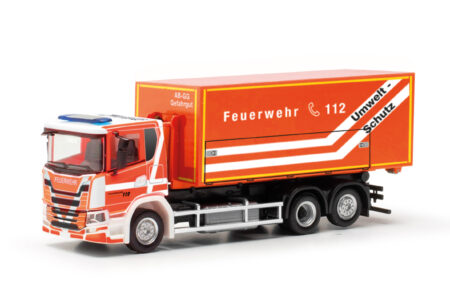 Herpa: Scania CG17 Wechsellader-Lkw "FW Fulda" -0