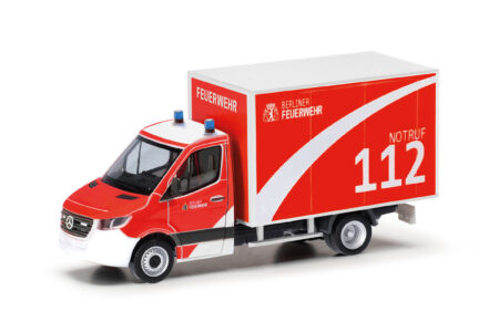 Herpa: MB Sprinter '18 Koffer "Berliner Feuerwehr" -0