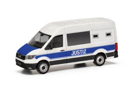 Herpa: MAN TGE Kasten Hochdach "Justiz" -0
