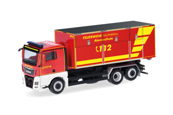 Herpa: MAN TGX XL E6C Wechsellader "FW Wuppertal" -0