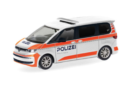 Herpa: Volkswagen (VW) Multivan "Polizei Schweiz"