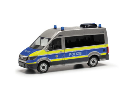Herpa: MAN TGE Bus HD "Mobile Wache Polizei BW"