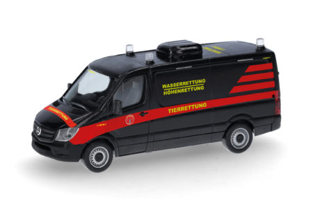 Herpa: MB Sprinter '13 Kasten FD "Gerätewagen Höhenrettung Tierrettung Essen e.V."