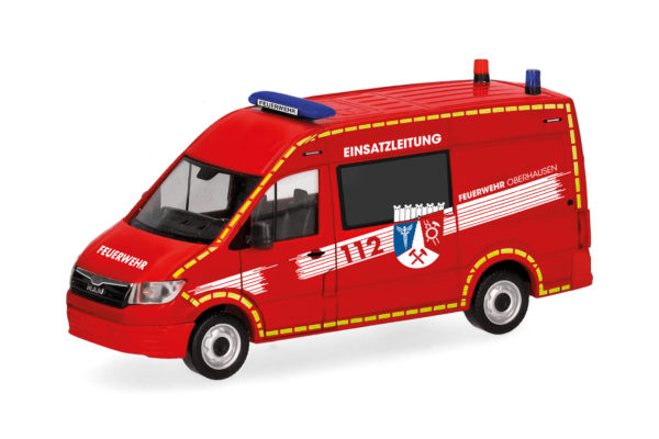 Herpa: MAN TGE Halbbus HD "Feuerwehr Oberhausen/ELW"