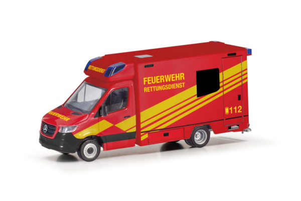 Herpa: Mercedes-Benz Sprinter '18 Fahrtec RTW "Feuerwehr"