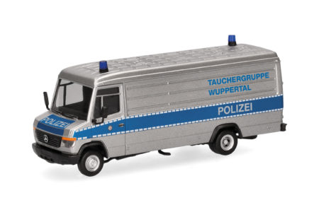 Herpa: MB T2 Vario Kasten "Polizei Tauchergruppe Wuppertal"