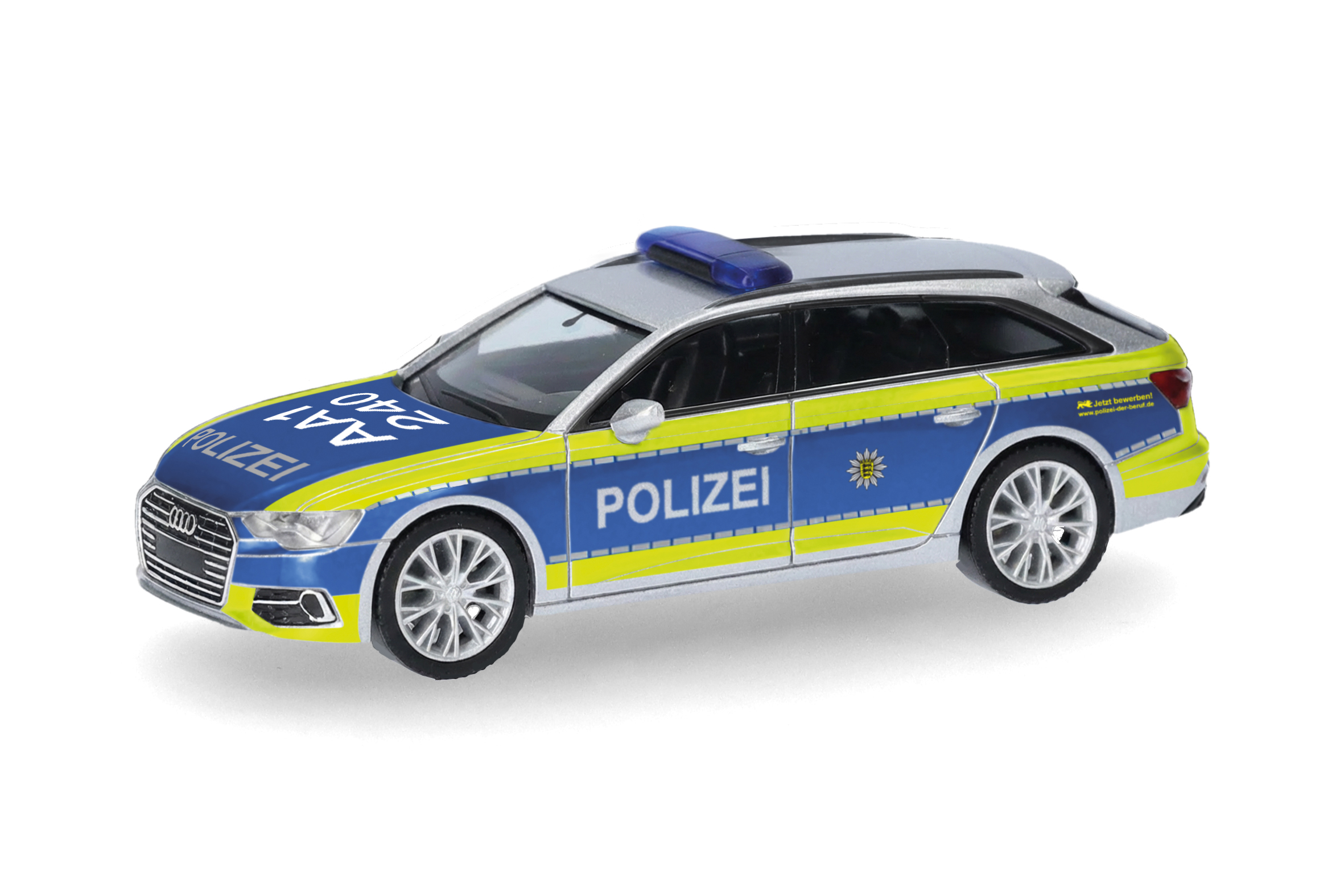 Herpa: Audi A6 Avant "Polizei Baden-Württemberg"
