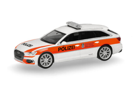 Herpa: Audi A6 Avant "Polizei Graubünden" (CH)