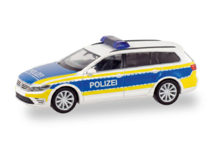 Herpa: VW Passat GTE Variant "Polizei Niedersachsen"