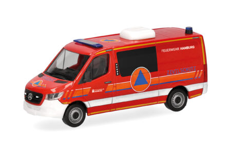 Herpa: MB Sprinter '18 Halbbus FD "FW Hamburg / CBRN-ErKW"