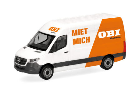 Herpa: MB Sprinter '18 Kasten Hochdach "OBI"