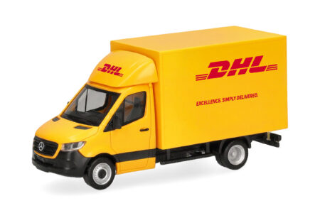 Herpa: MB Sprinter '18 mit Kofferaufbau "DHL"