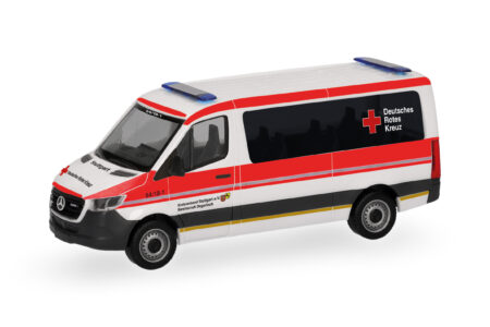Herpa: MB Sprinter 18 Bus FD "DRK Stuttgart-Degerloch"