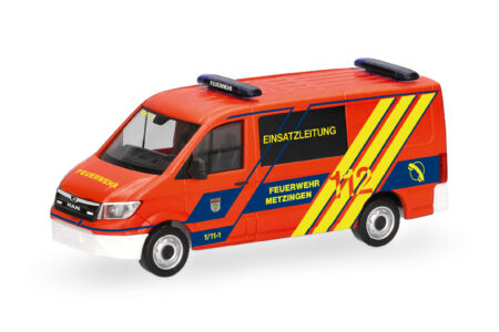 Herpa: MAN TGE Halbbus FD "FW Metzingen / ELW"