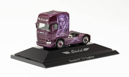 Herpa: Scania R `13 TL Zugm. „Stelzl / Eleanor“-0