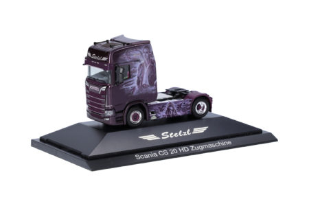 Herpa: Scania CS 20 HD Solozugmaschine "Stelzl/Top Gun"
