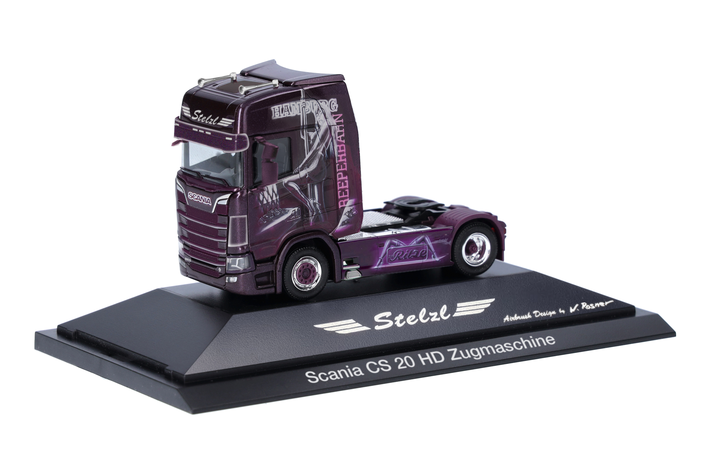 Herpa: Scania CS 20 HD Zugmaschine 2achs "Stelzl"