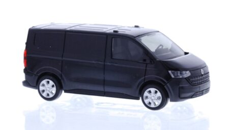 Rietze 1/87: VW Transporter KR T7, midnight black metallic