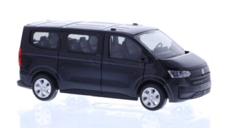 Rietze 1/87: VW Transporter KR T7 (Kombi), midnight black metallic