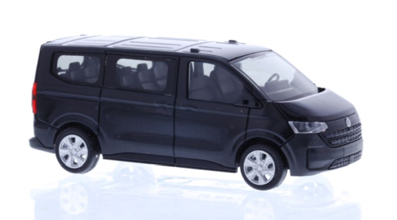 Rietze 1/87: VW Transporter KR T7 (Kombi), midnight black metallic