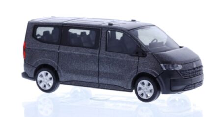 Rietze 1/87: VW e-Transporter KR T7 (Kombi), graphite dust metallic