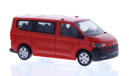 Rietze 1/87: VW e-Transporter KR T7 (Kombi), intensive red