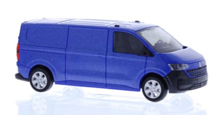 Rietze 1/87: VW e-Transporter LR T7, mid blue metallic