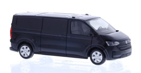 Rietze 1/87: VW e-Transporter LR T7, mid night black metallic
