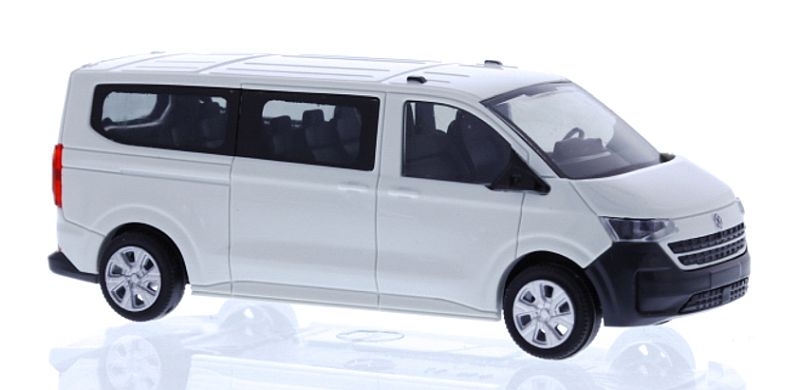 Rietze 1/87: VW e-Transporter LR T7 (Kombi), clear white