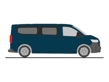 Rietze 1/87: VW e-Transporter LR T7 (Kombi), dark indigo blue