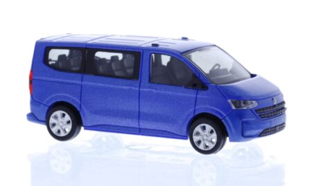 Rietze 1/87: VW T7 Caravelle (2025), mid blue metallic