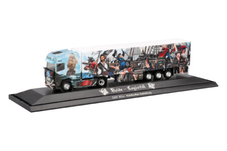 Herpa: DAF XG+ KüKo-Sz. "Heide Logistik/Hansepiraten"