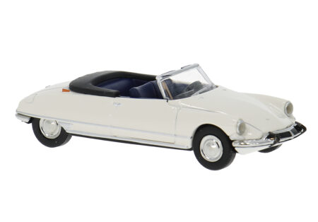 Brekina: Citroen DS 19 Cabriolet, offen (1963), weiß