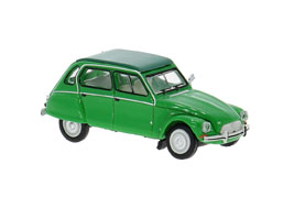 Brekina: Citroën Dyane (1973) mit geschlossenem Rolldach, grün