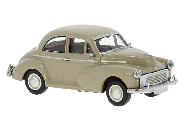Brekina: Morris Minor 1000, dunkelbeige
