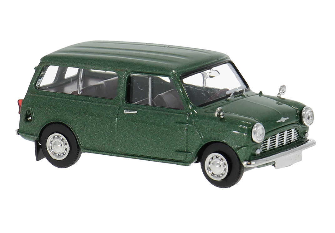 Brekina: Austin Mini Countryman (1960), helltürkis