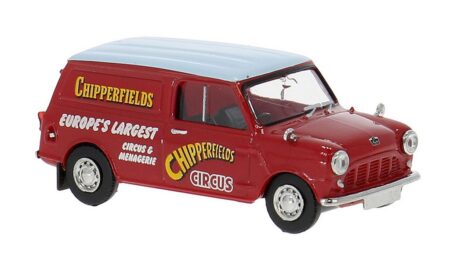 Brekina: Austin Mini Countryman "Circus Chipperfields" (GB)