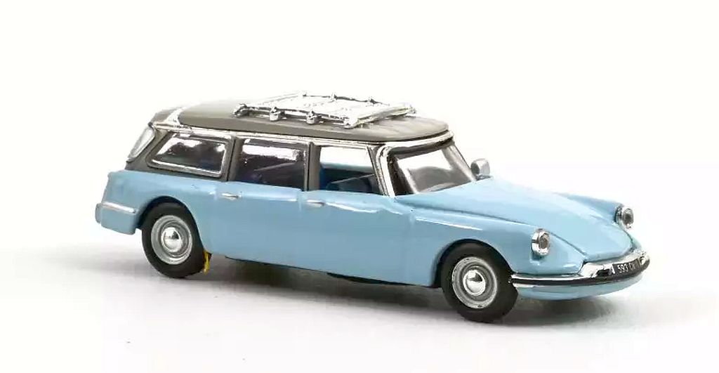Norev 1/87: Citroën ID 19 Break (1960), Monte-Carlo Blau