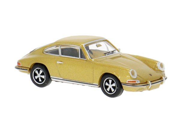 Brekina: Porsche 911 Coupé, goldmetallic