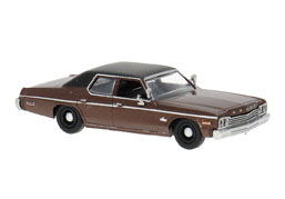 Brekina: Dodge Monaco, kupfermetallic/schwarz