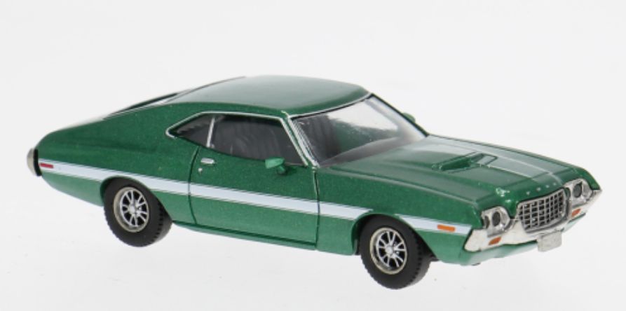 Brekina: Ford Gran Torino Sport (1969), grün/weiß
