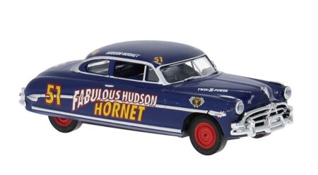 Brekina: Hudson Hornet Club Coupé (1952) "Fabulous Hudson Hornet / #51"