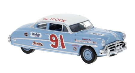 Brekina: Hudson Hornet Club Coupé (1952) "NASCAR 1952 / #91 / Tim Flock / Champion"